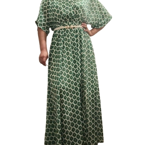 Private Label Dresses & Skirts - Maxi Dress Floral Patern Elastic Waist Size M